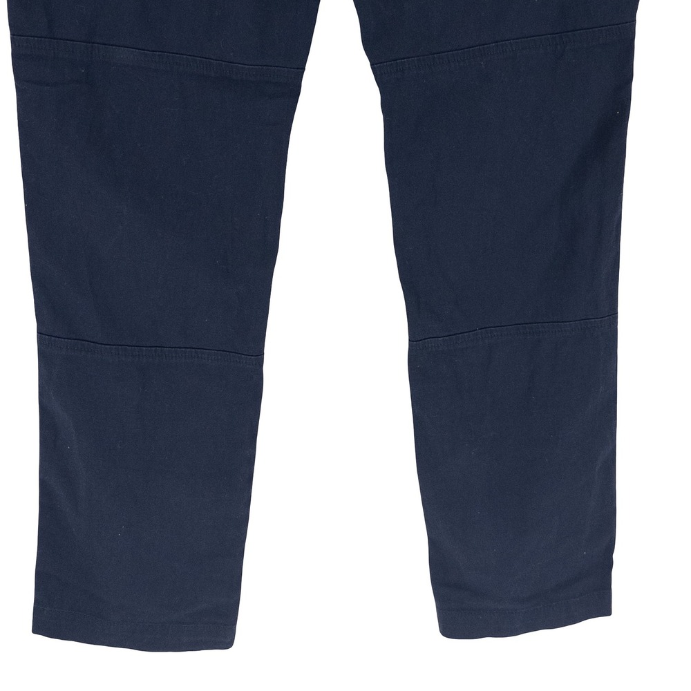 Bearded Goat Mens M Pants Navy Blue Elastic Waist Stretch Twill Gorpcore Utility - Picture 7 of 16